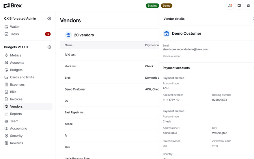 Vendors before